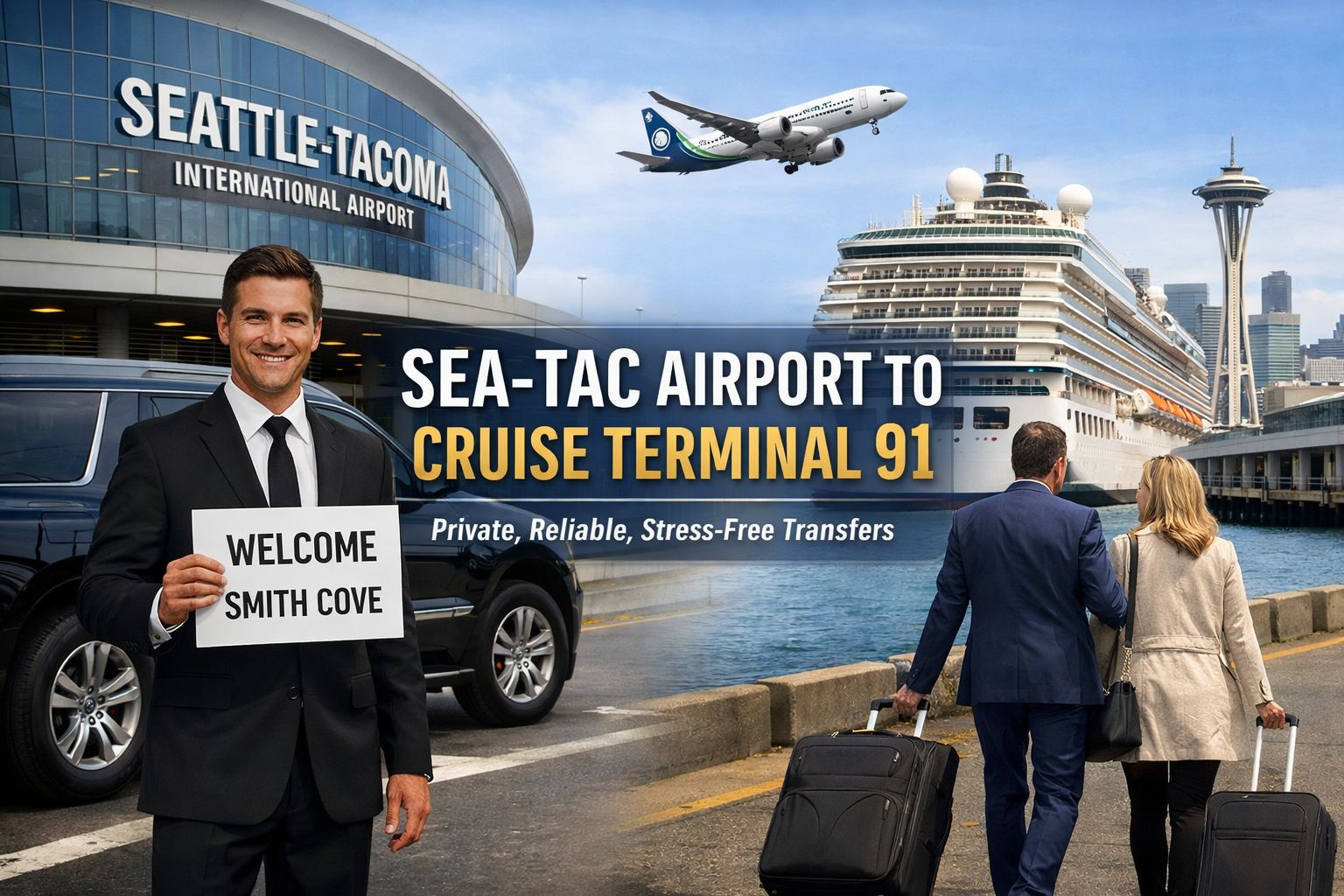 Seattle Airport to Pier 91